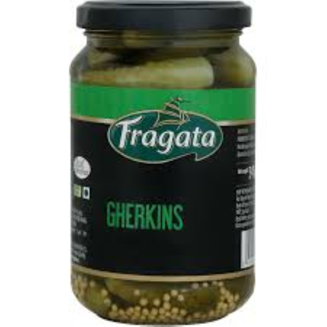 FRAGATA WHOLE GHERKINS 345G